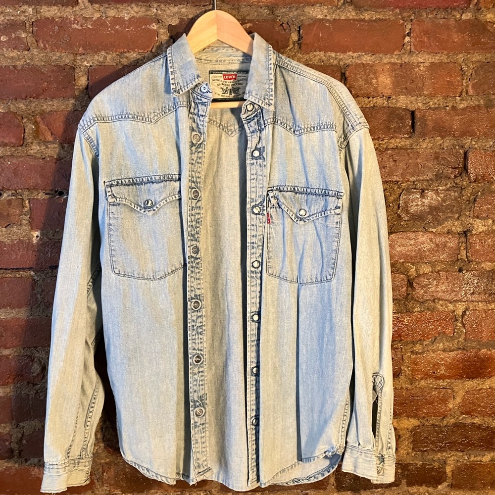 Levi's Light Blue Denim Shirt